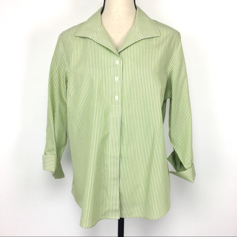 Chico's Effortless Stripe | Non-Iron